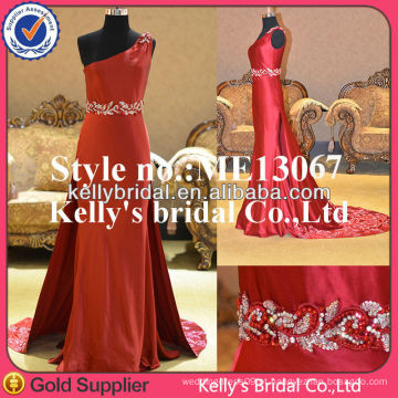 Kelly&#39;s Bidal Hot saias vermelhas longas china